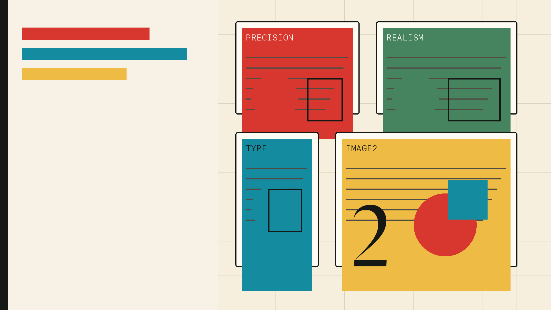 Editorial Image2 visual system with image generation example panels